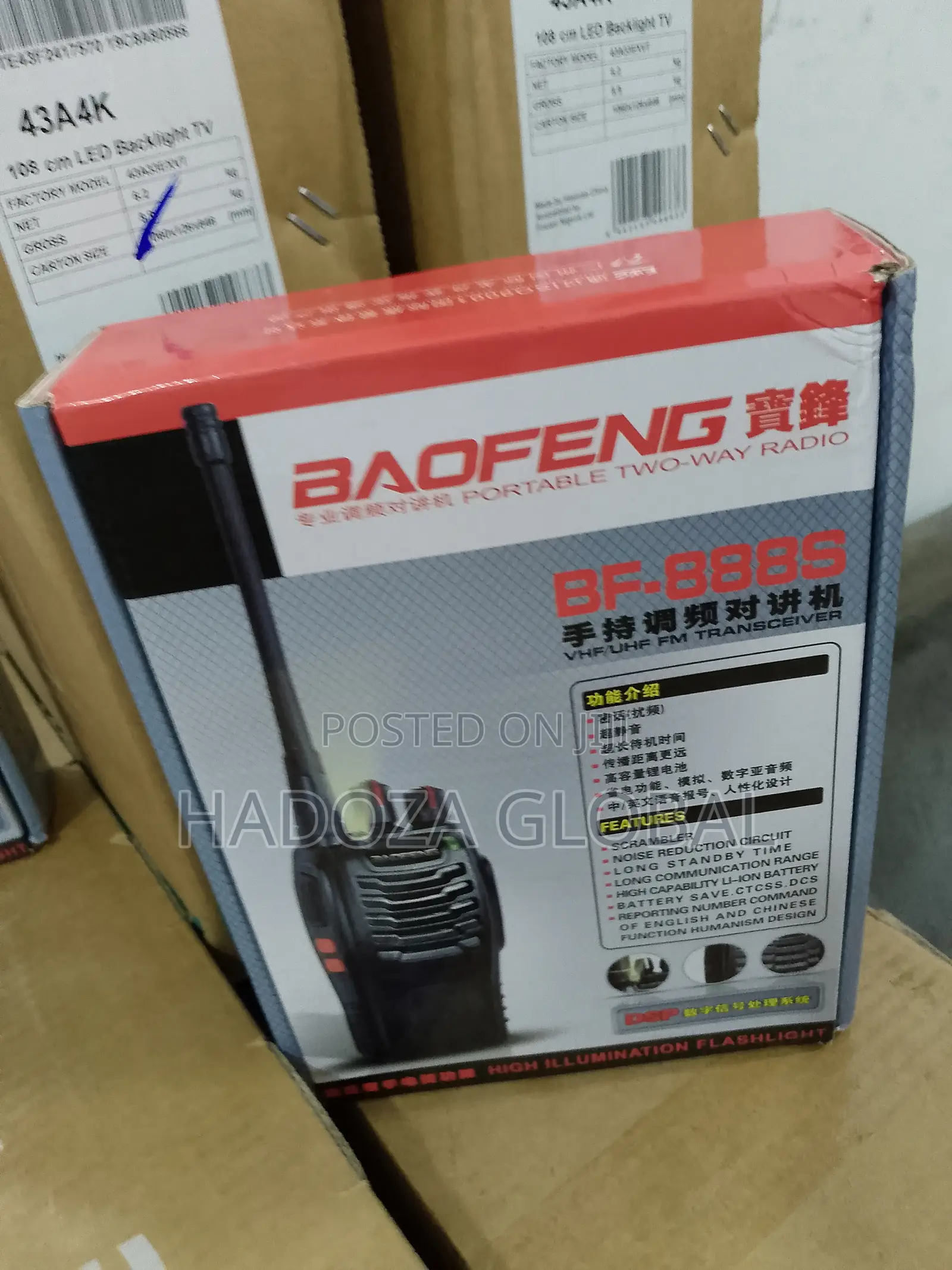 Unique Baofeng 5W BF888S Walkie-Talkie Sound Radio