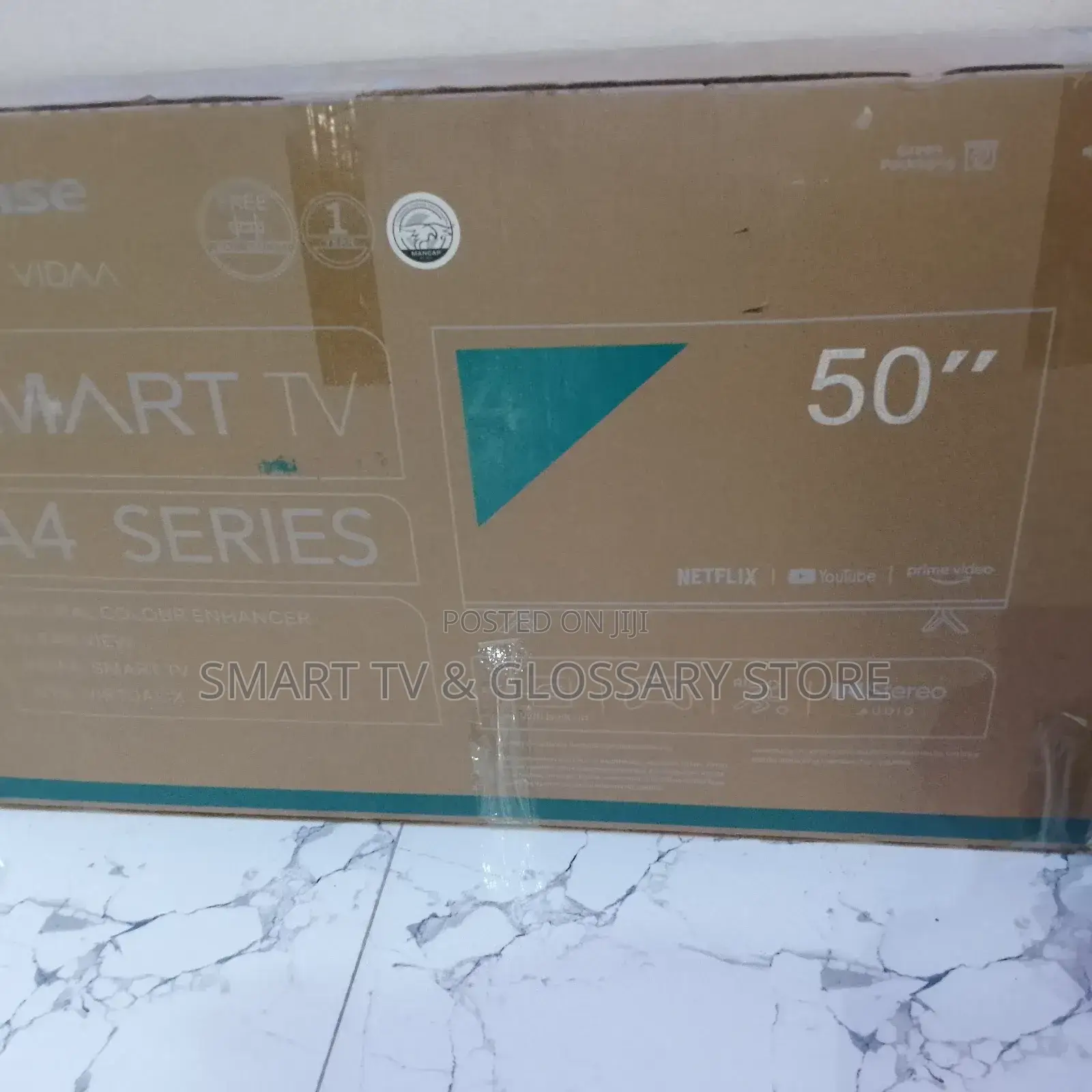 Hisense 50 Inches Sleek Android Tv