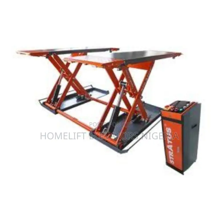 Mild Steel Vehicle Low Rise Lift, 3.5 Ton
