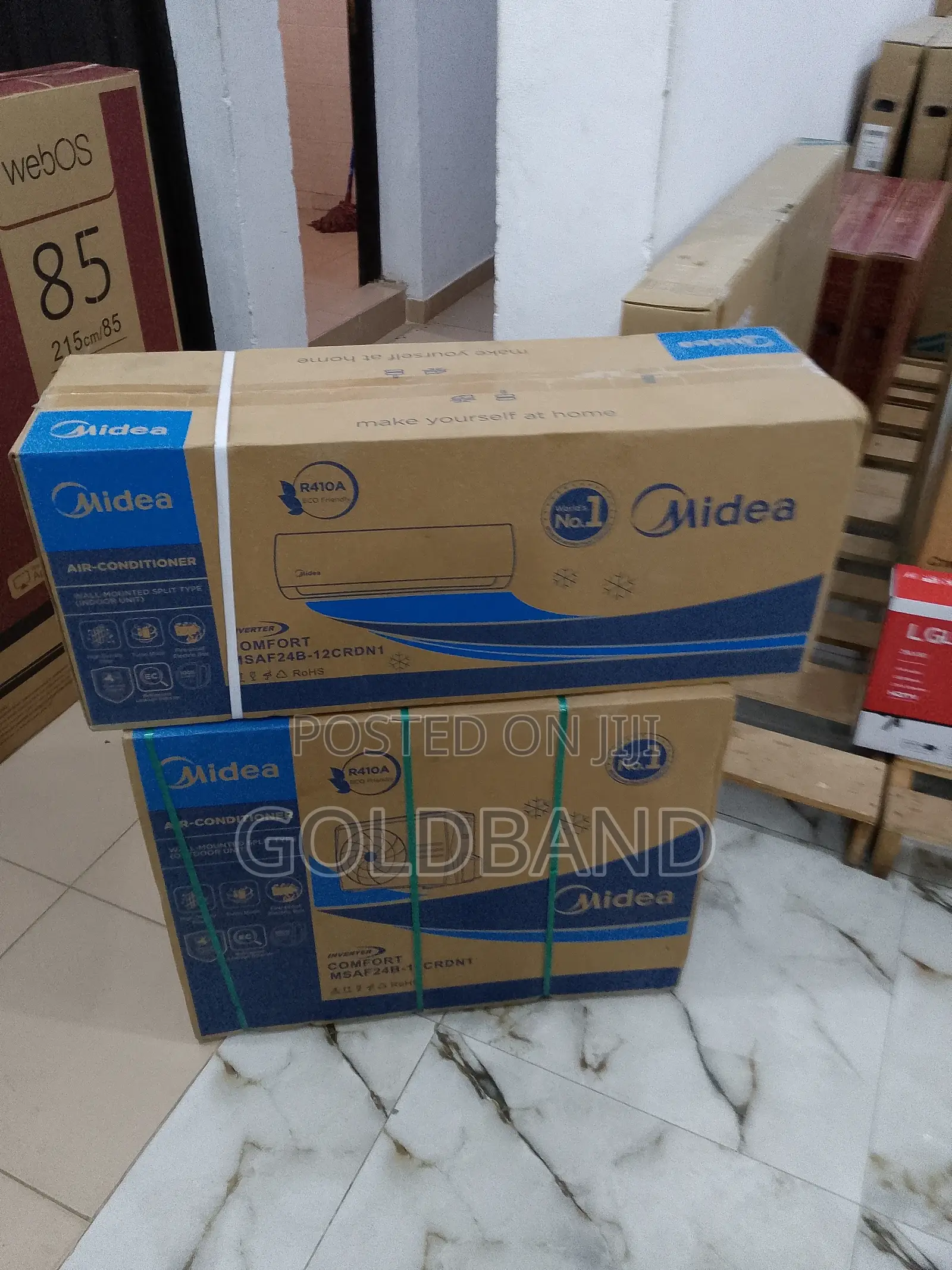Midea 1.5hp Inverter Fire Proof Electric Box Air Conditioner