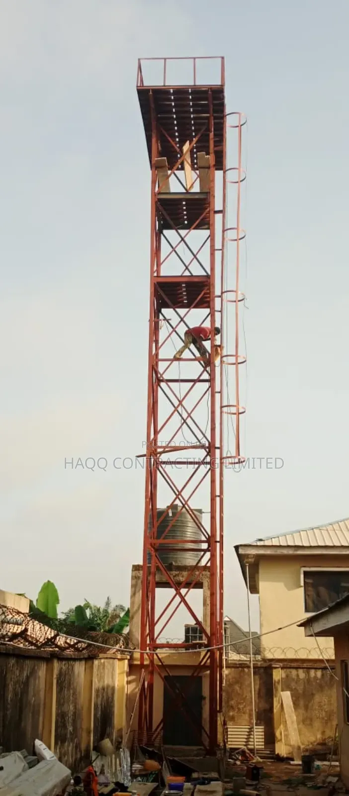 Water Tank Stand / Stanchion Fabrication