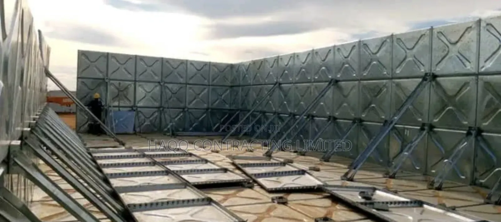 Pressed Steel Braithwaite Water Tank Supply and Installation