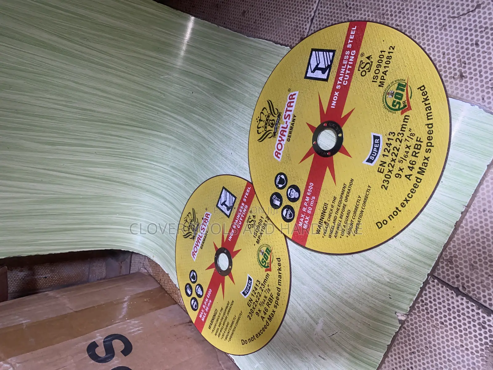 Royal Star Cutting Disc 9” Original for Metal Steel,