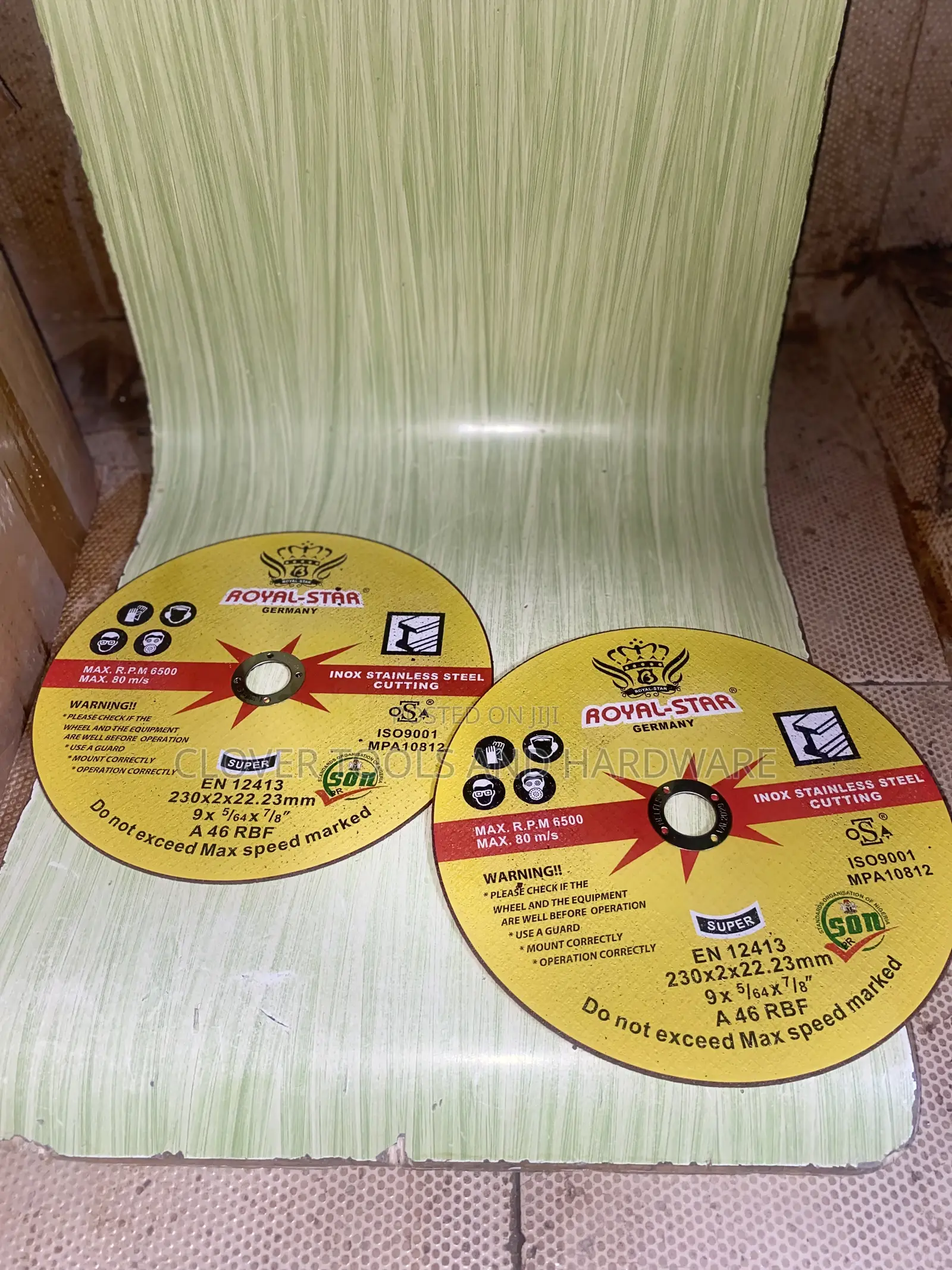 Royal Star Cutting Disc 9” Original for Metal Steel,