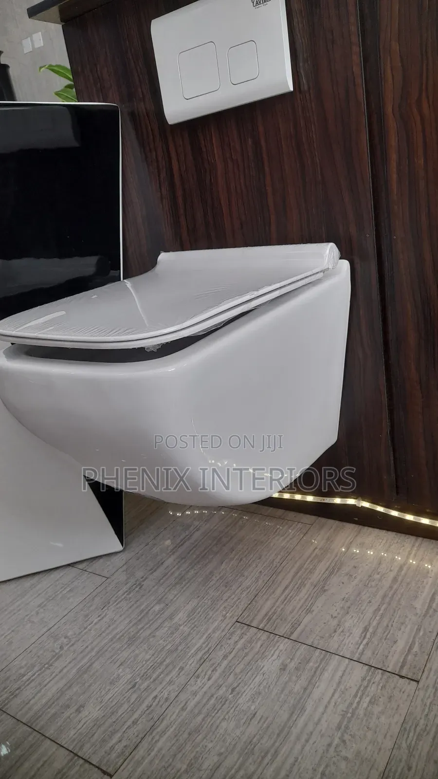 White Concealed Conduit Water Closet