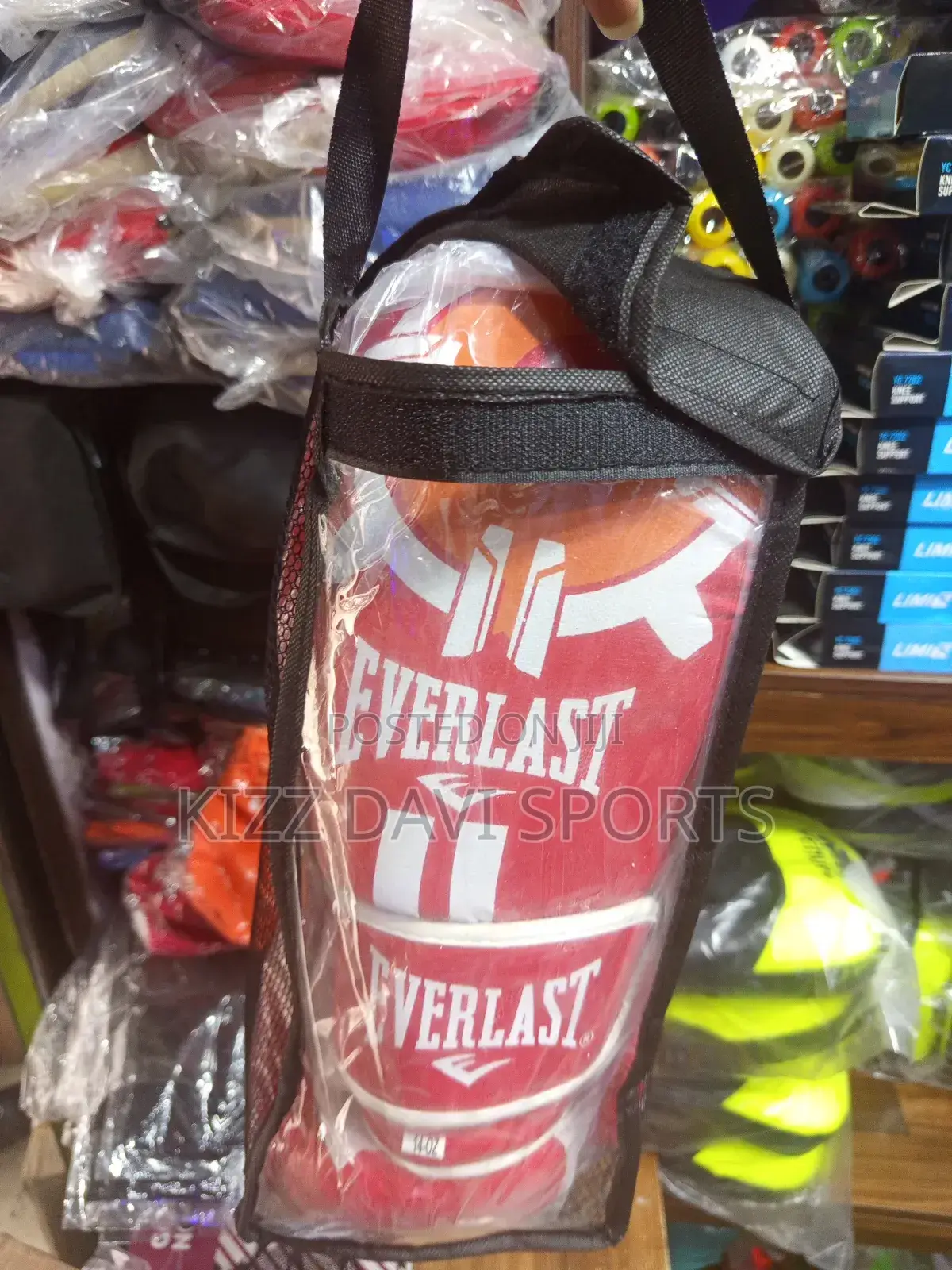 Everlast Boxing Gloves All Size Blue and Red