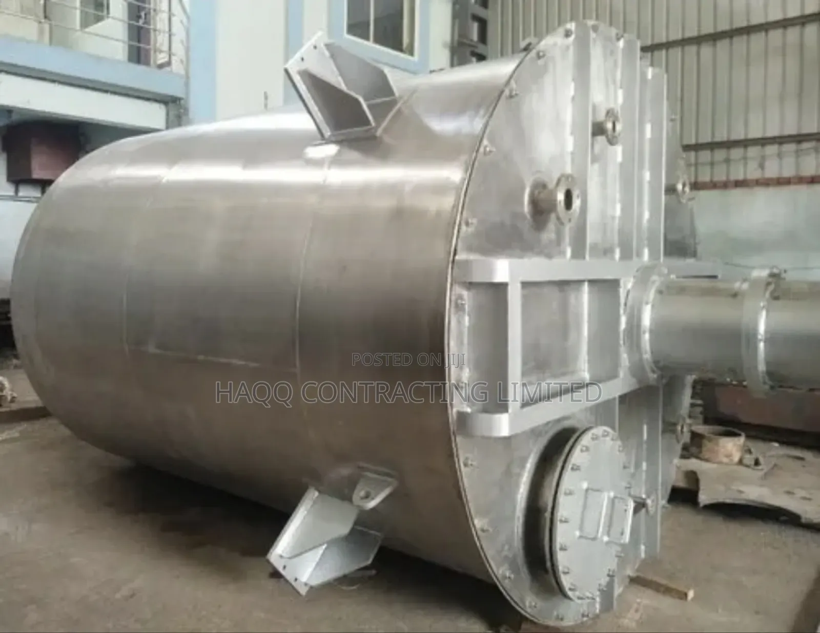 Stainless Steel Liquid Mixing Tank Fabrication 20,000 Litres