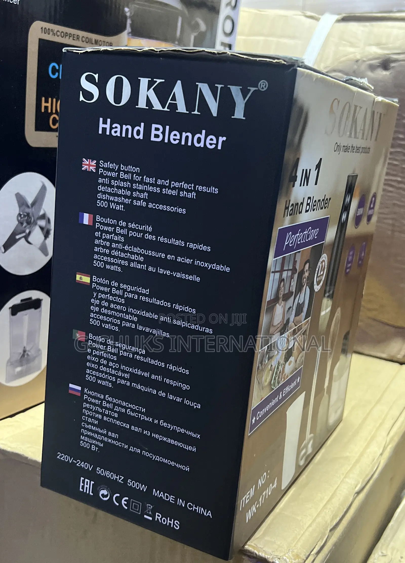 Sokany Multifunction Hand Blender 4 in 1