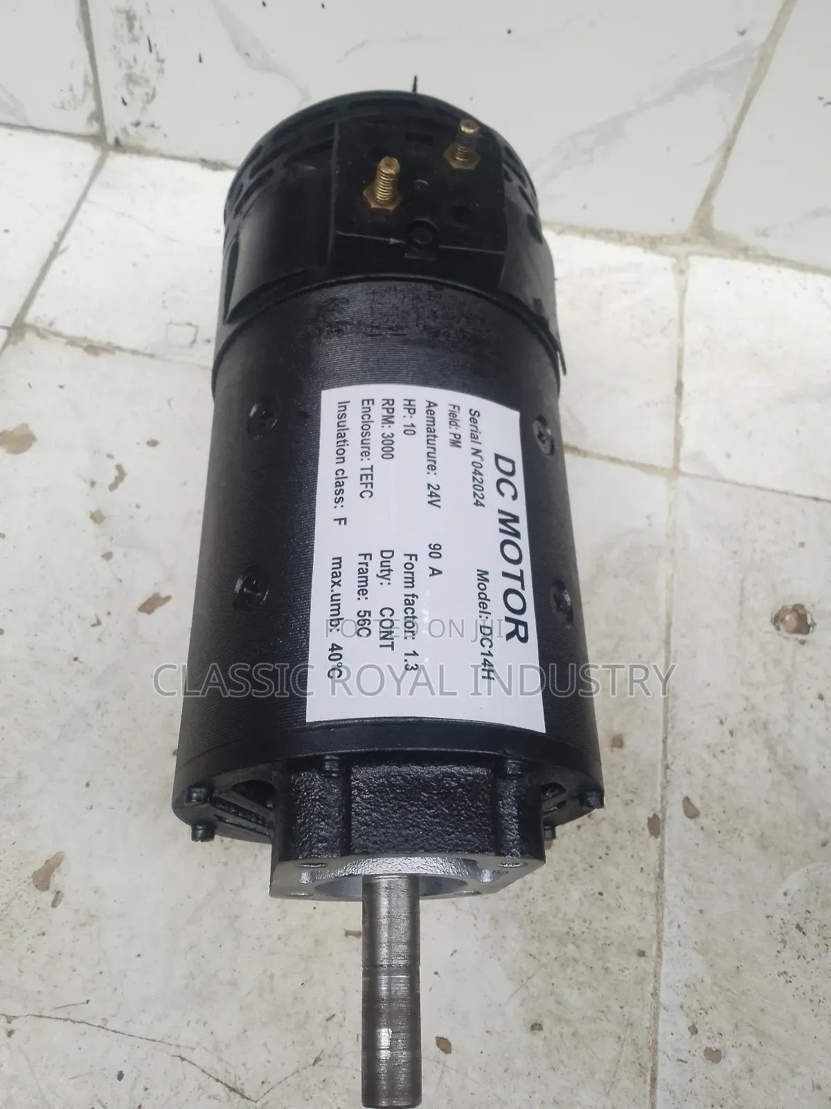 10 HP DC Motor 3000 RPM