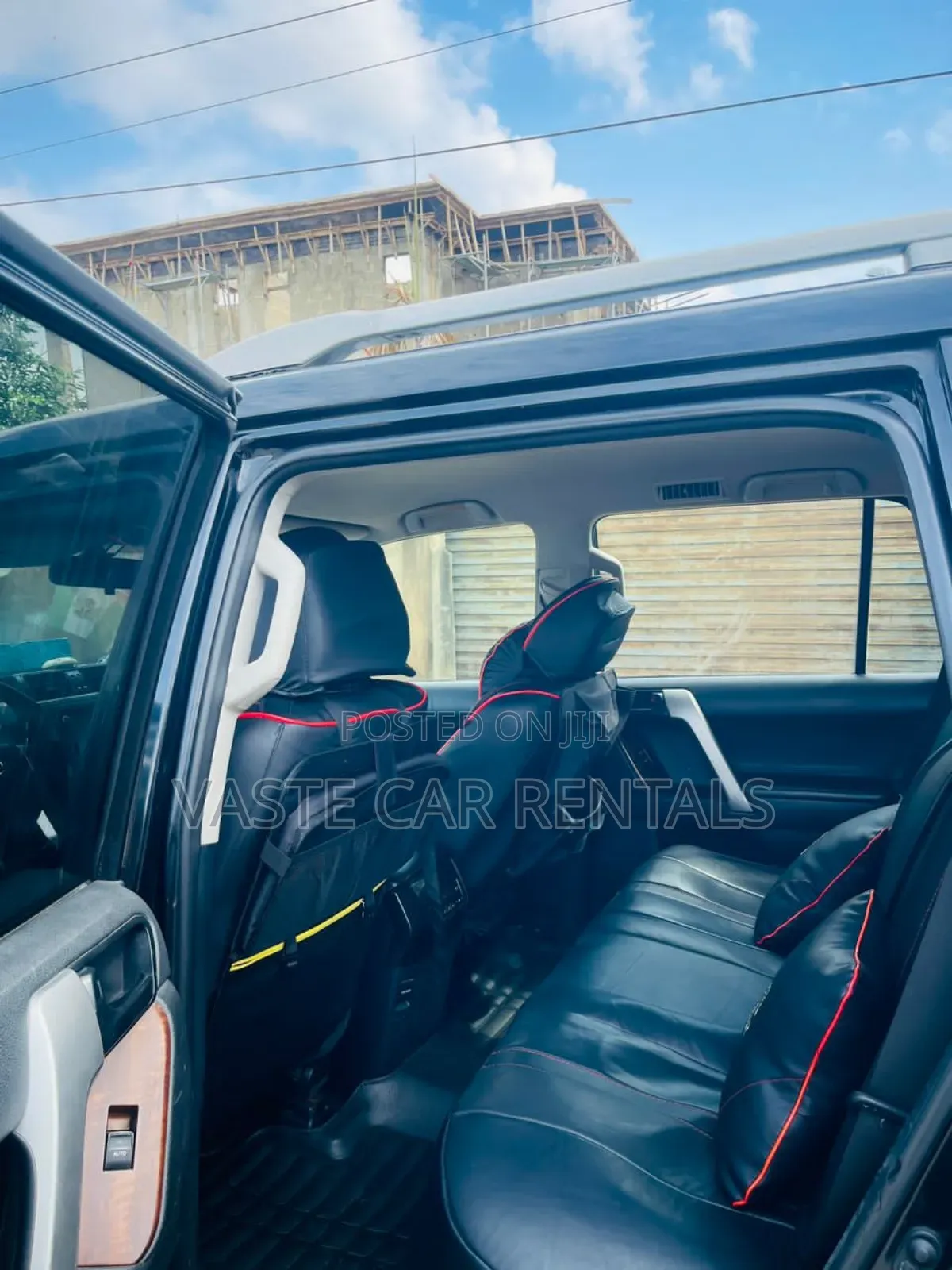 Black Toyota Prado for Rent/Lease/Hire