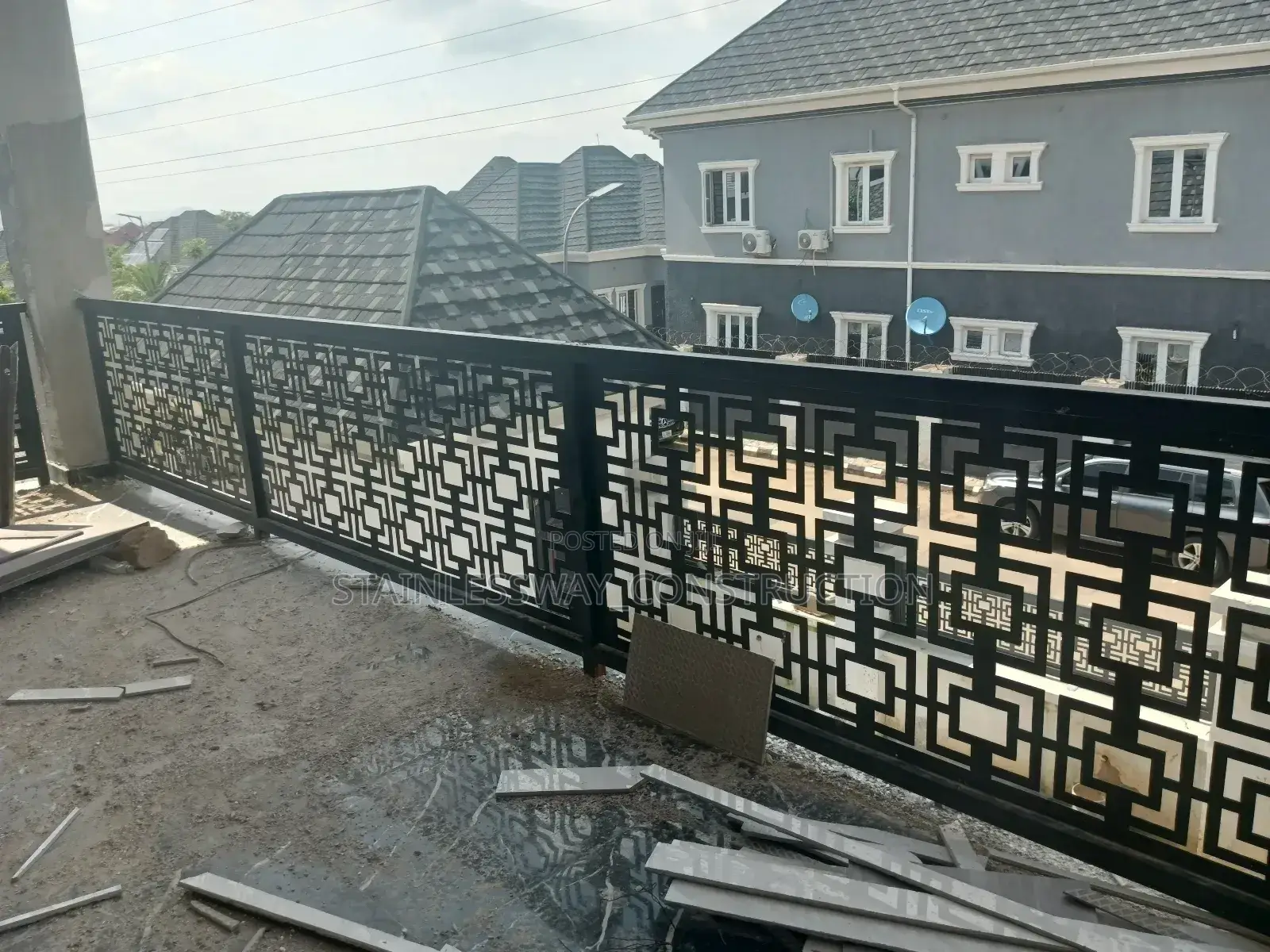 Laser Cut Balcony