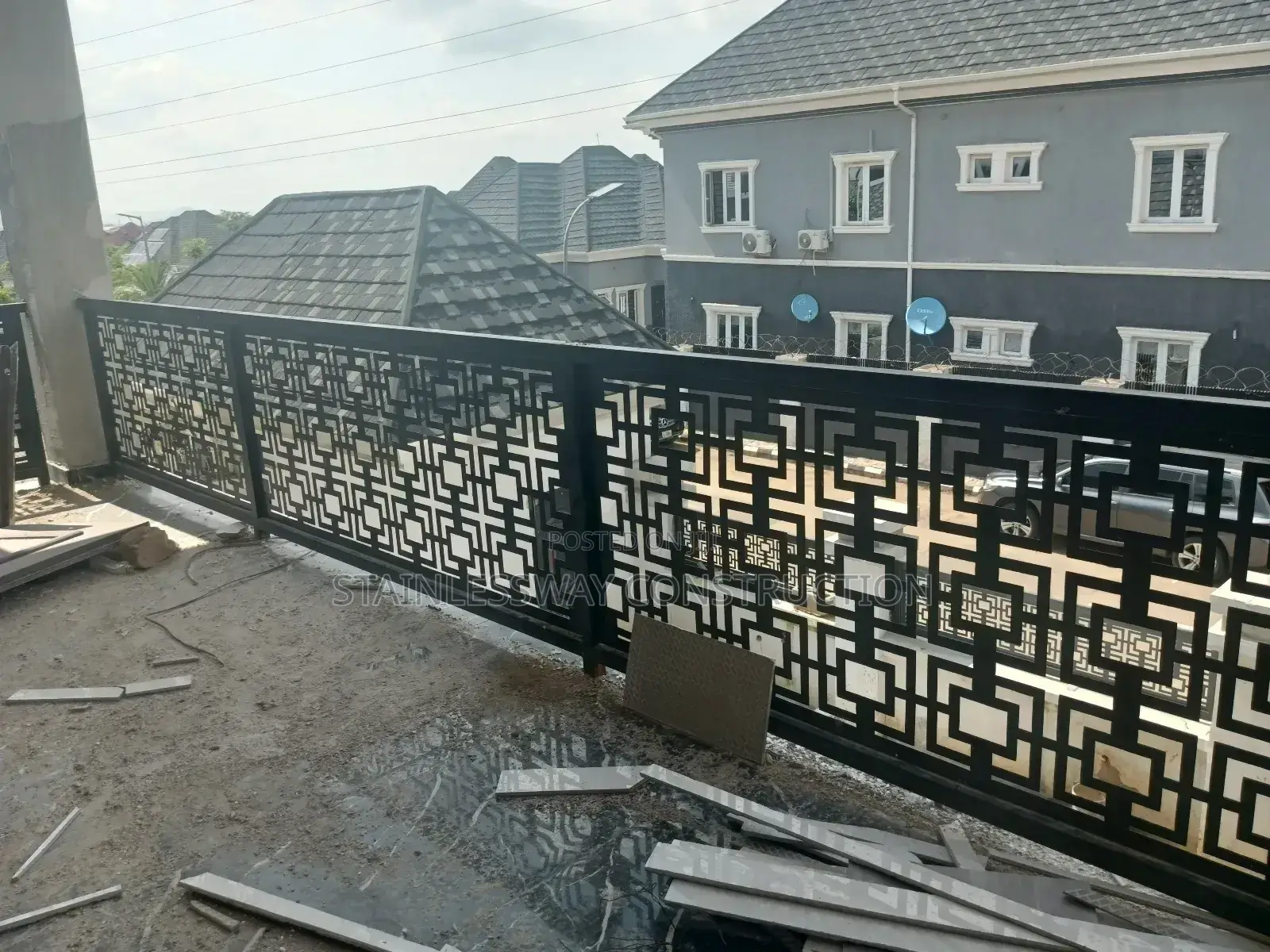 Laser Cut Balcony