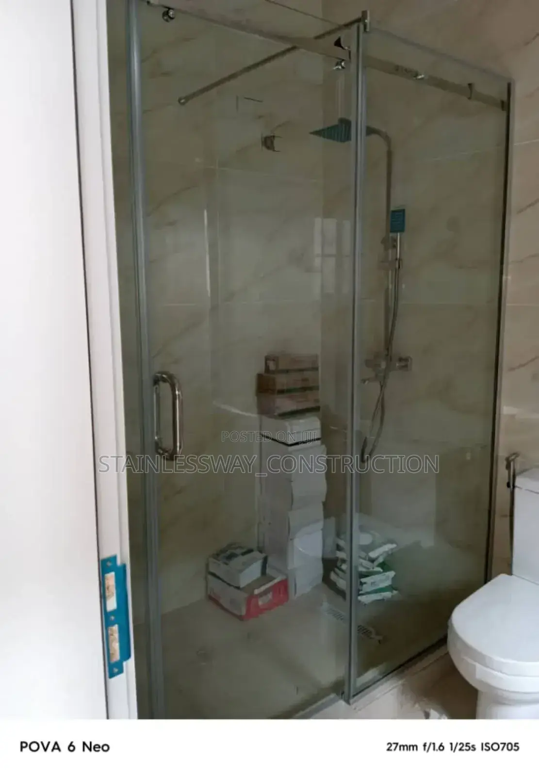 Plan Shower Glasses Cubicle