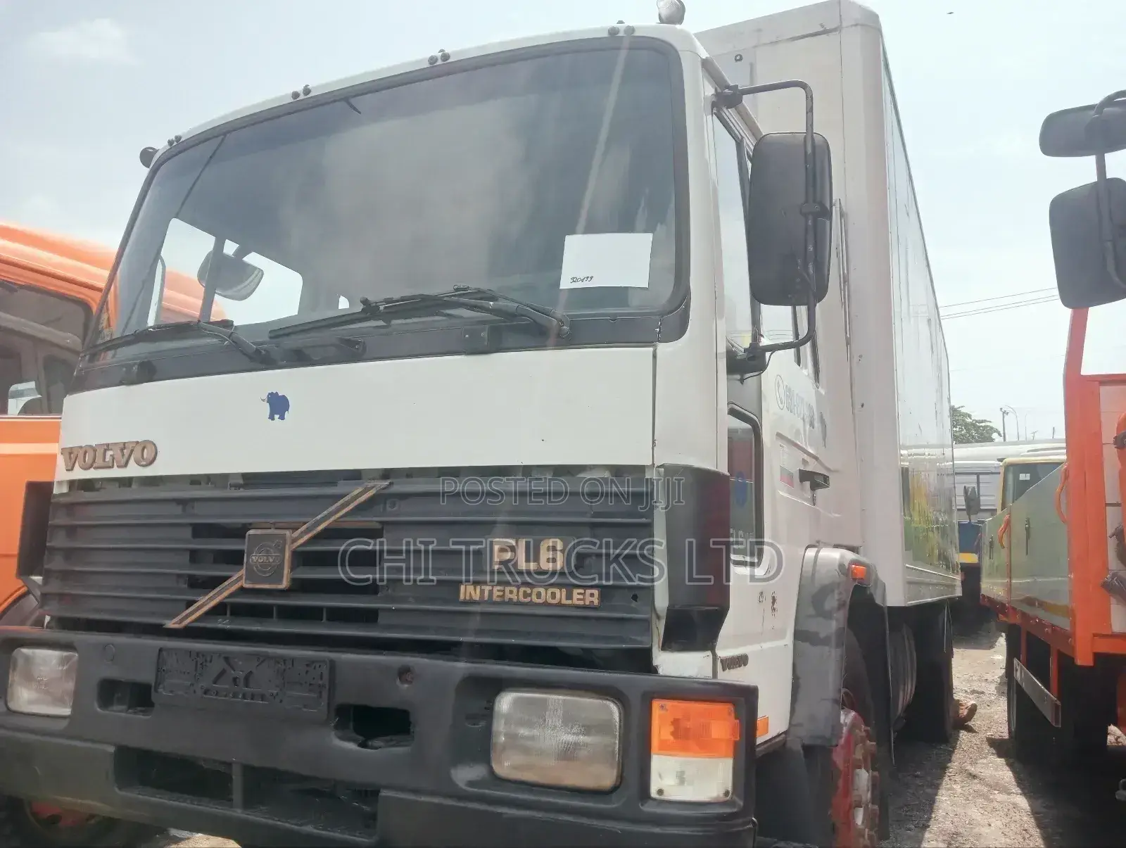 Volvo Fl6 Cargo Truck 1998 White