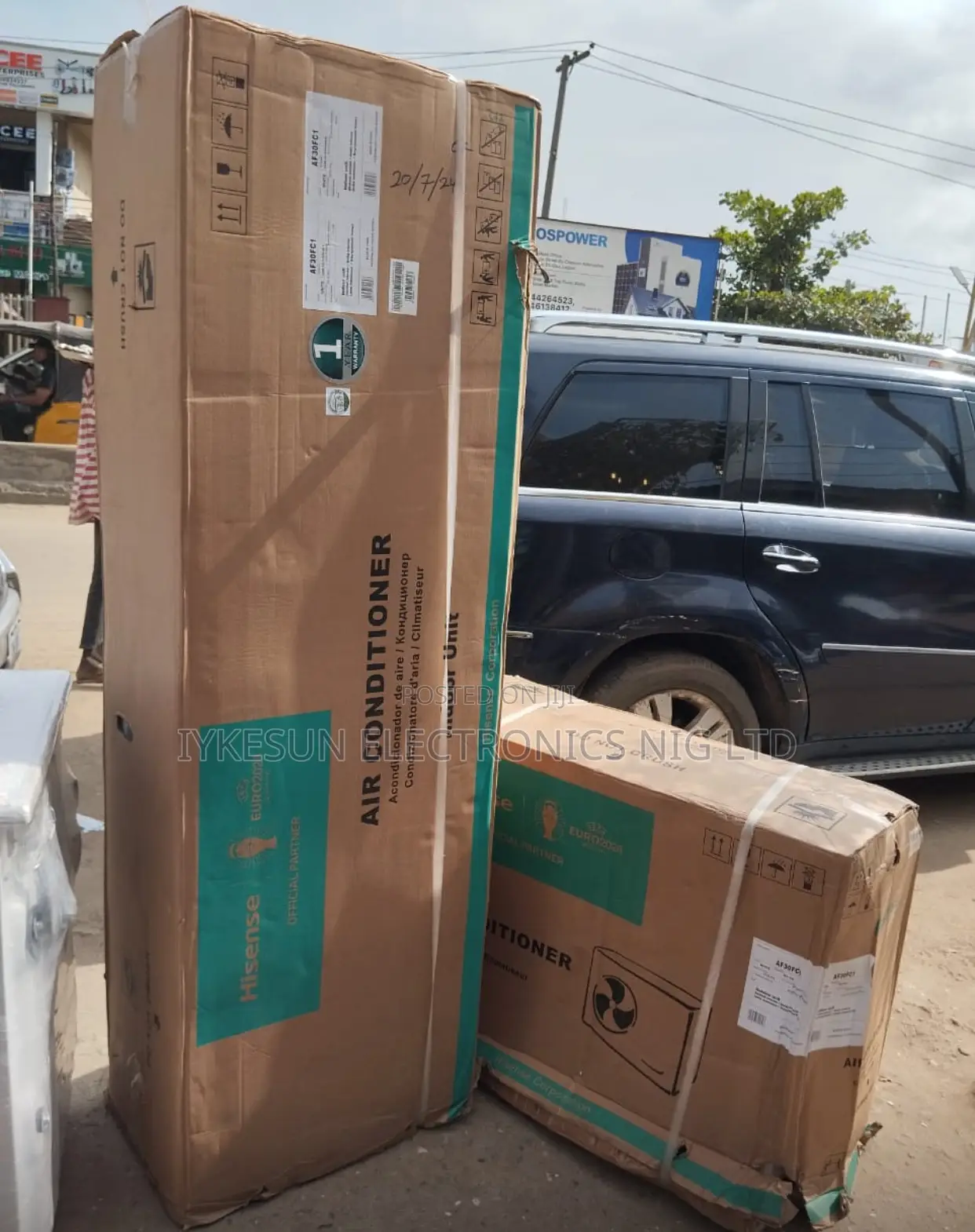 Original 3 HP R410a Hisense Standing Air Conditioner Copper