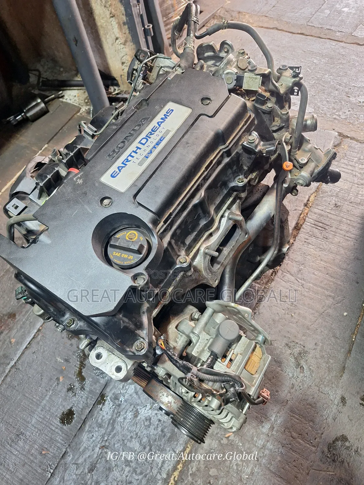 2013-2017 Honda Accord 4plugs Engine ( K24w1)