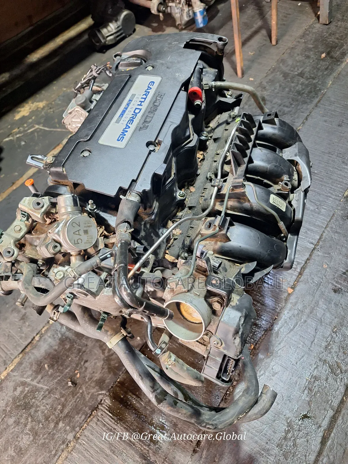 2013-2017 Honda Accord 4plugs Engine ( K24w1)