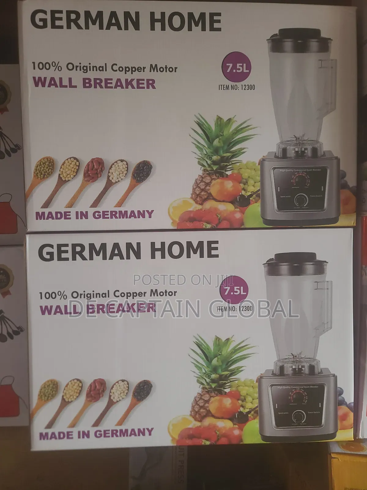 German Home 7.5litres Wall Breaker Commercial Blender 6000W