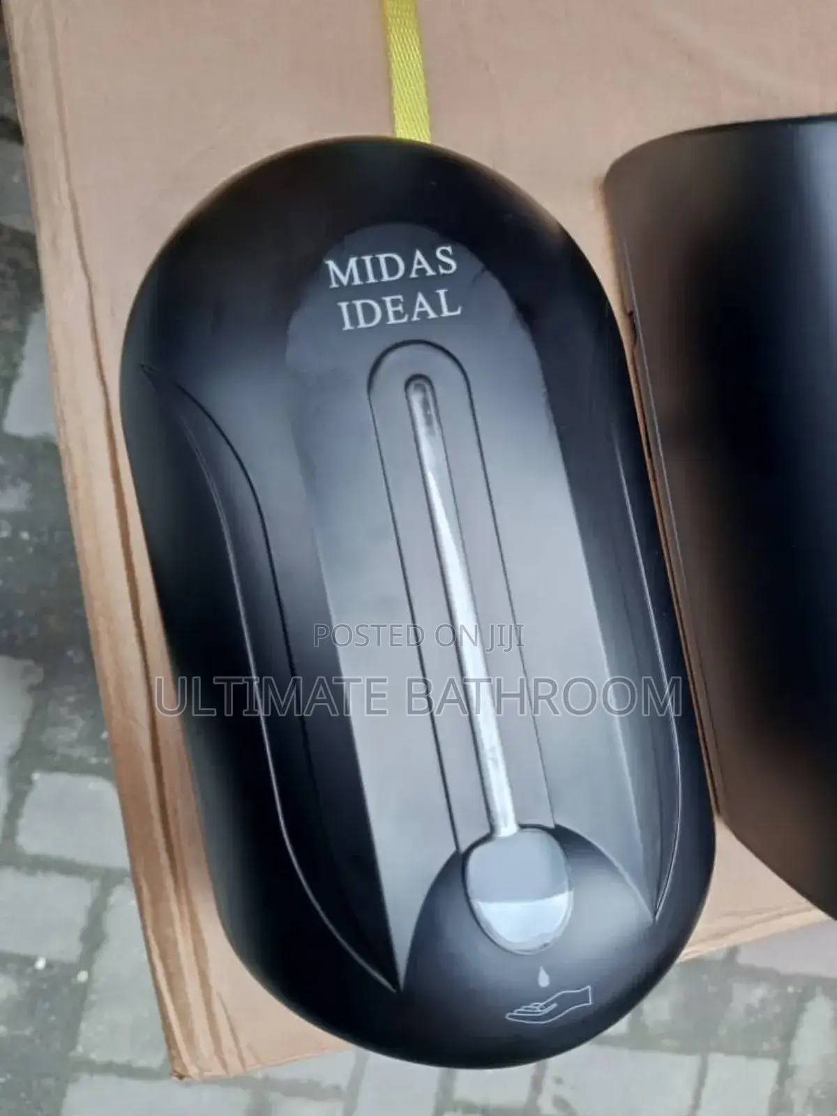 Ideal Black Liquid Soap and Sanitizer Dispenser