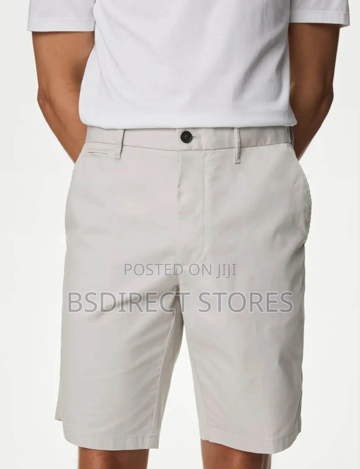 Marks and Spencer Natural Super Lightweight Stretch Chino