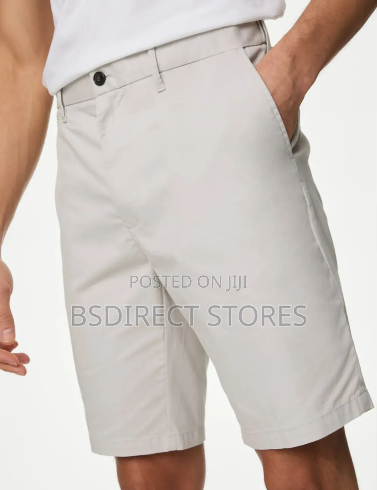 Marks and Spencer Natural Super Lightweight Stretch Chino