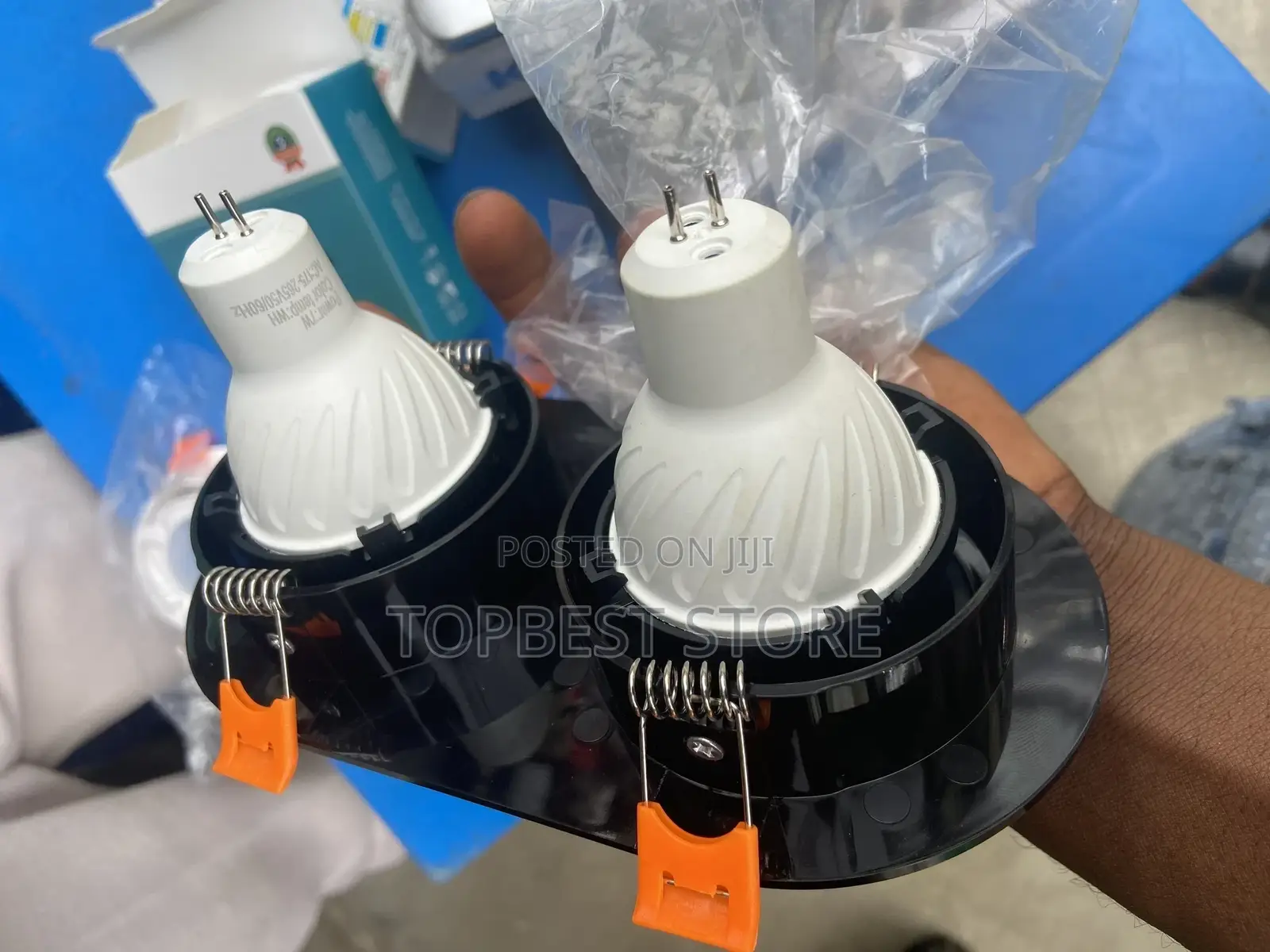 Double Recess Bulb Ceiling Light