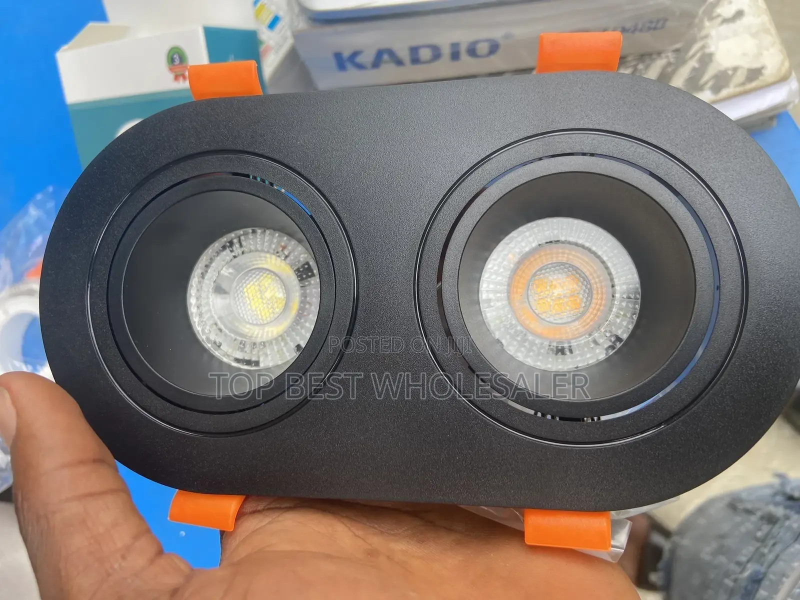 Double Recess Bulb Ceiling Light