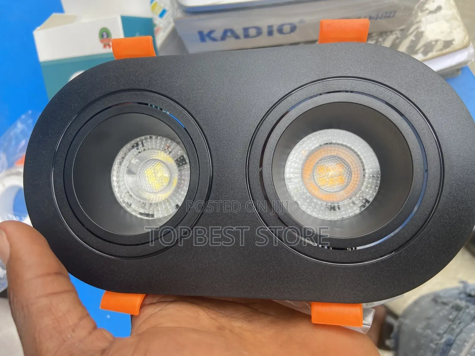 Double Recess Bulb Ceiling Light