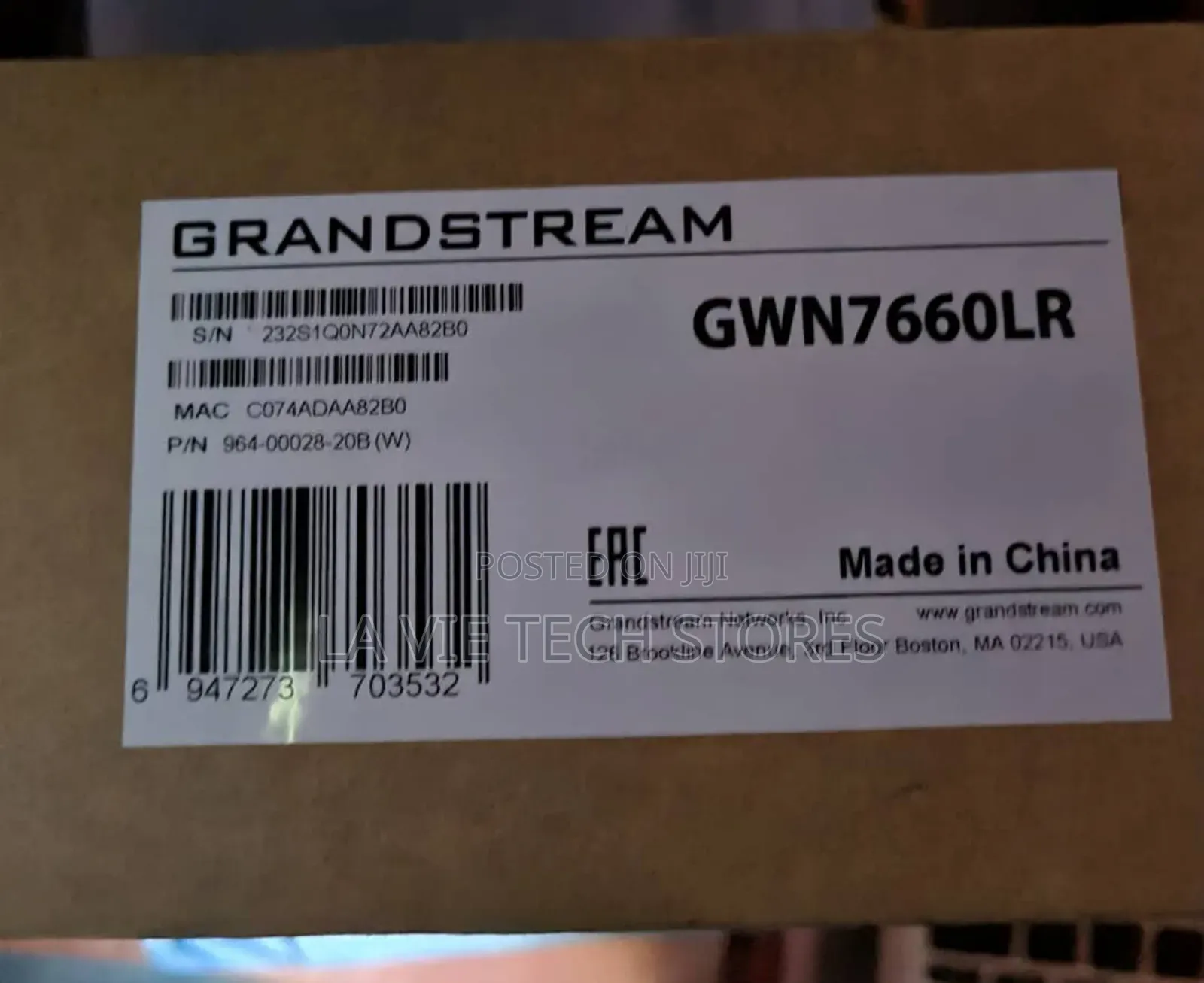 Grandstream Gwn7660lr Long Range Indoor/Outdoor Access Point