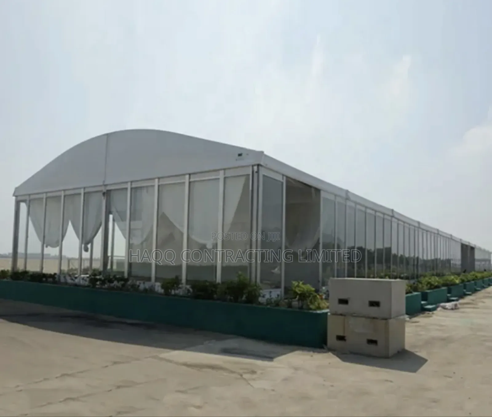 25m×16m, 400 Seaters Locally Fabricated Top Standard Marquee