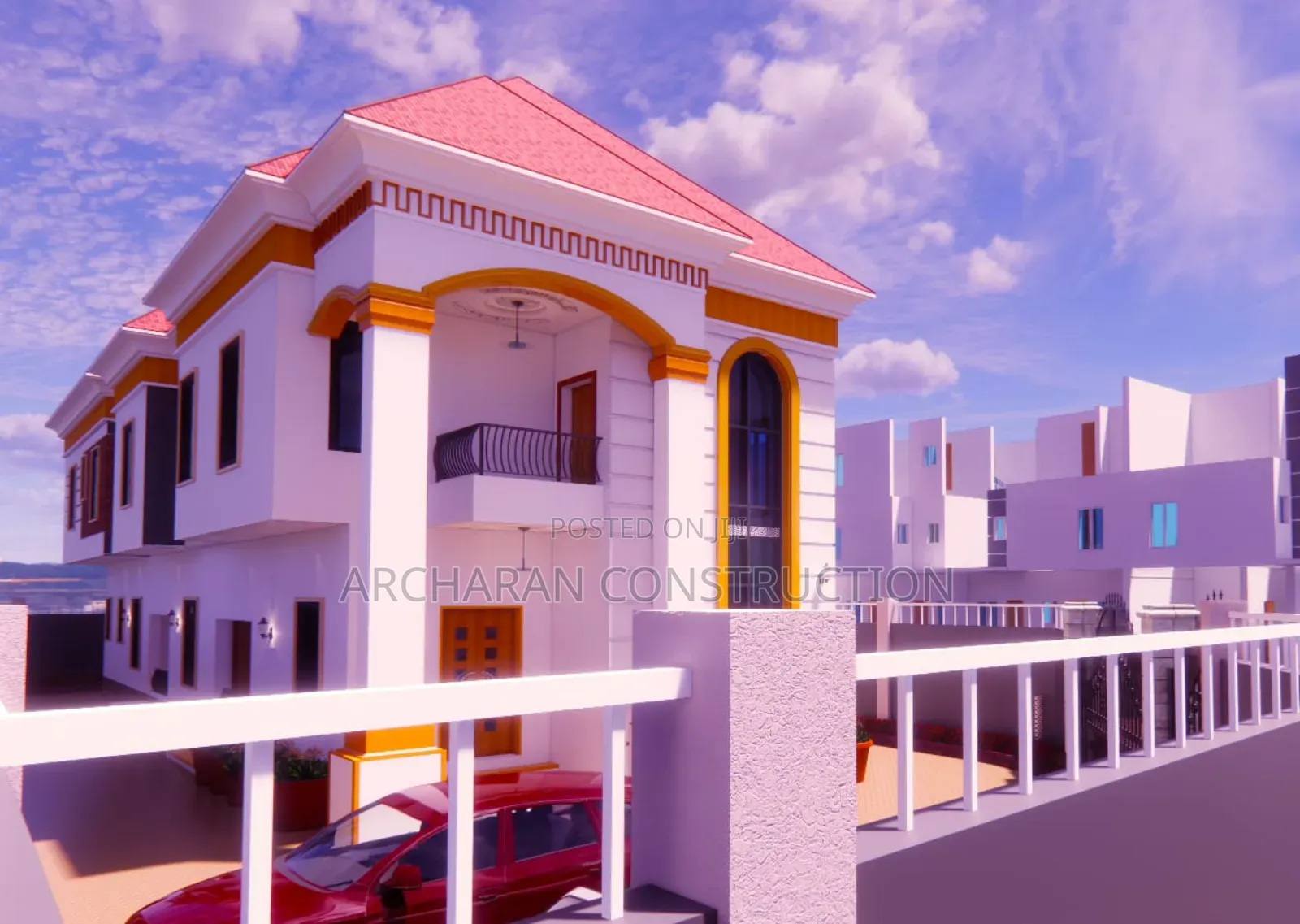 Unique HOUSE DESIGN in Nigeria
