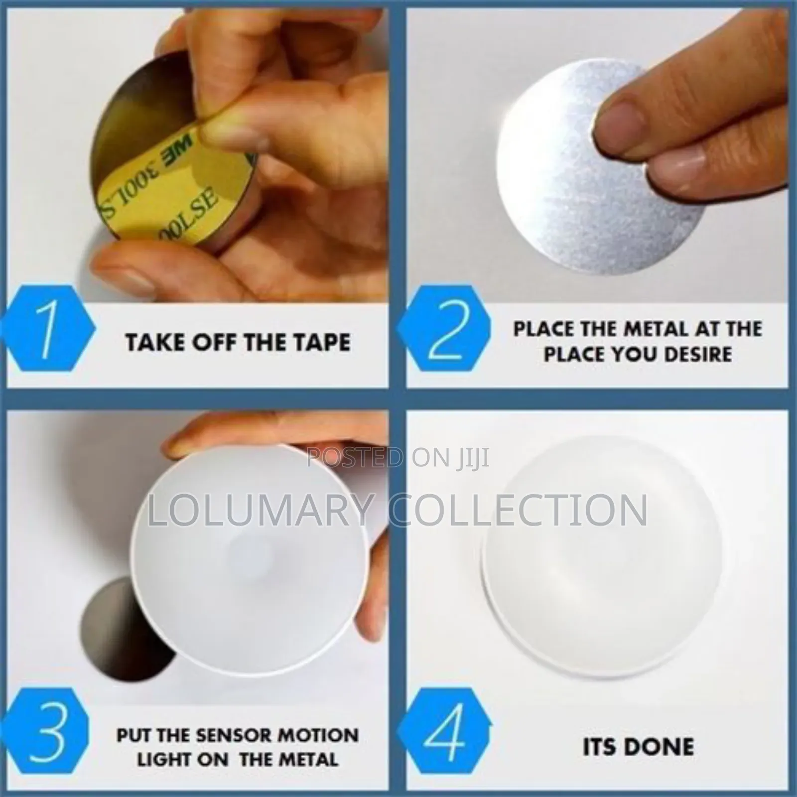 Wireless Body Induction Lamp Motion Sensor Light