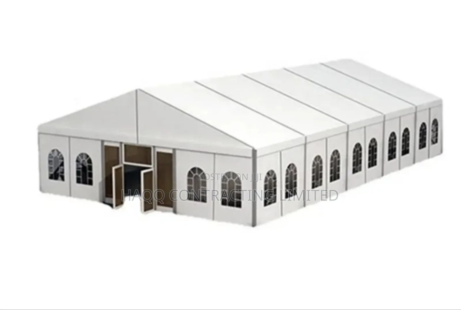 White Outdoor Wedding Marque Tent for 300 to 500 People