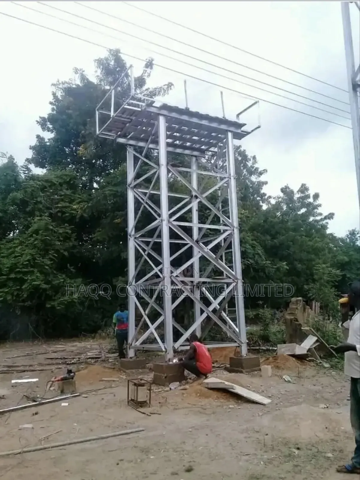 Water Tank Stand/ Stanchion Fabrication