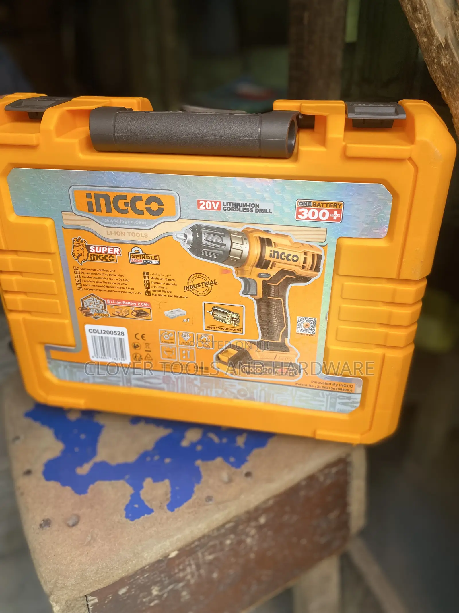 Ingco 20v Lithium-Ion Cordless Drill