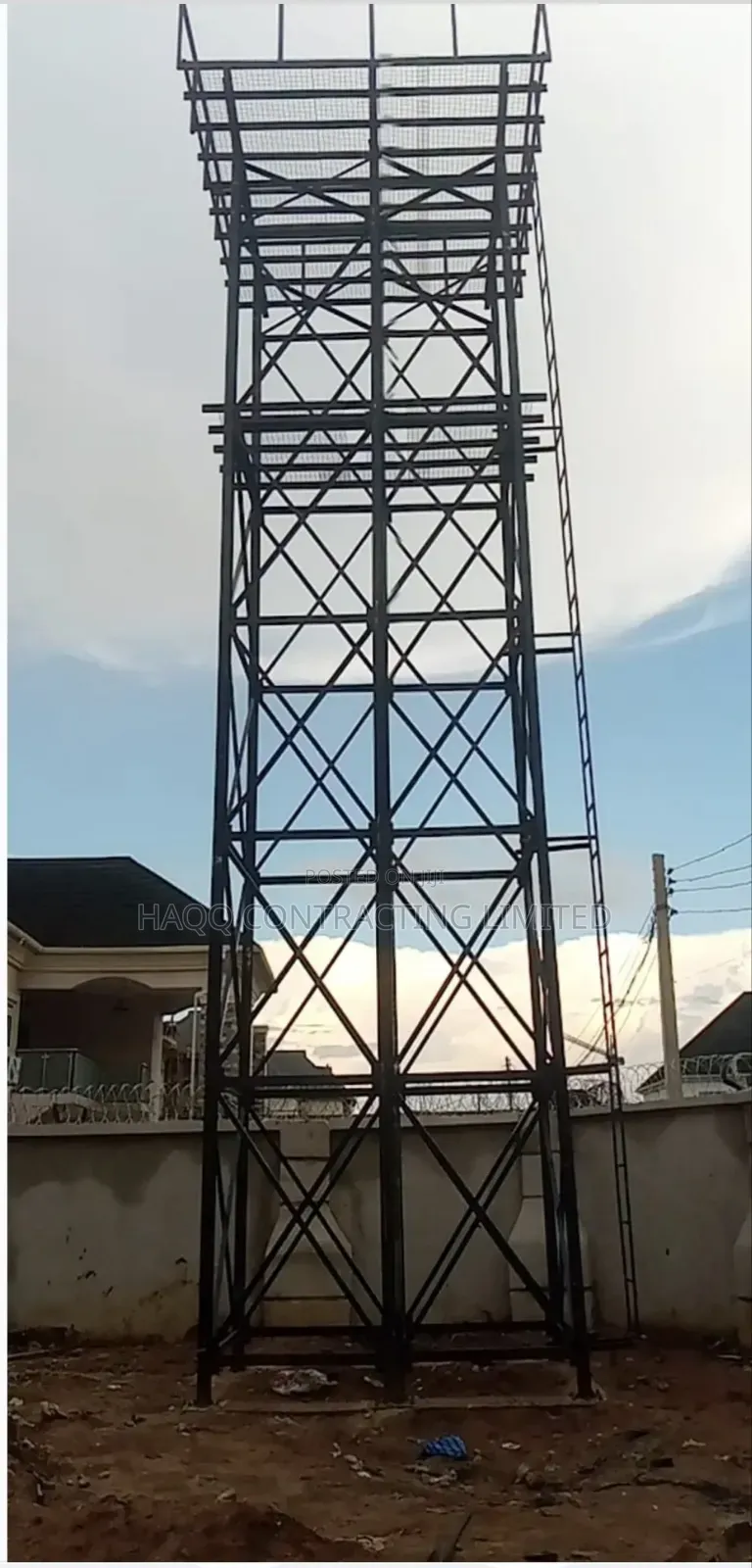 Water Tank Stand / Gantry Built to Last