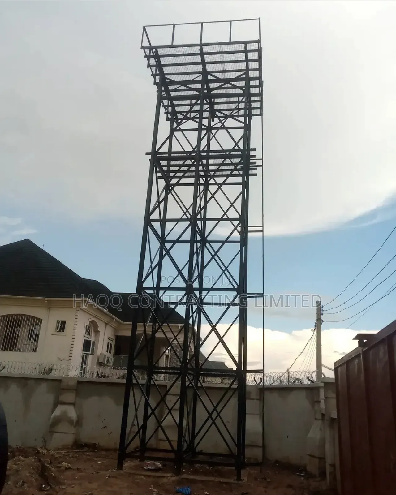 Water Tank Stand / Gantry Built to Last