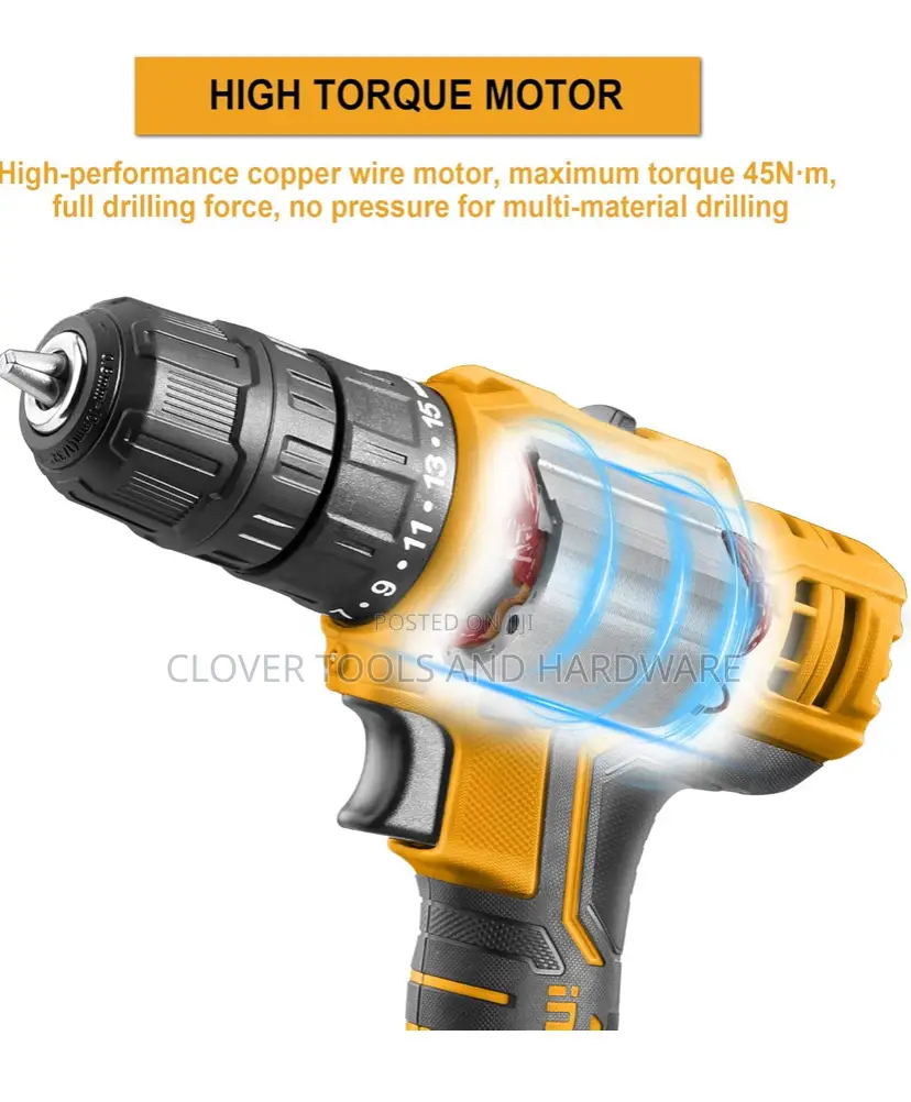 Ingco 20v Lithium-Ion Cordless Drill