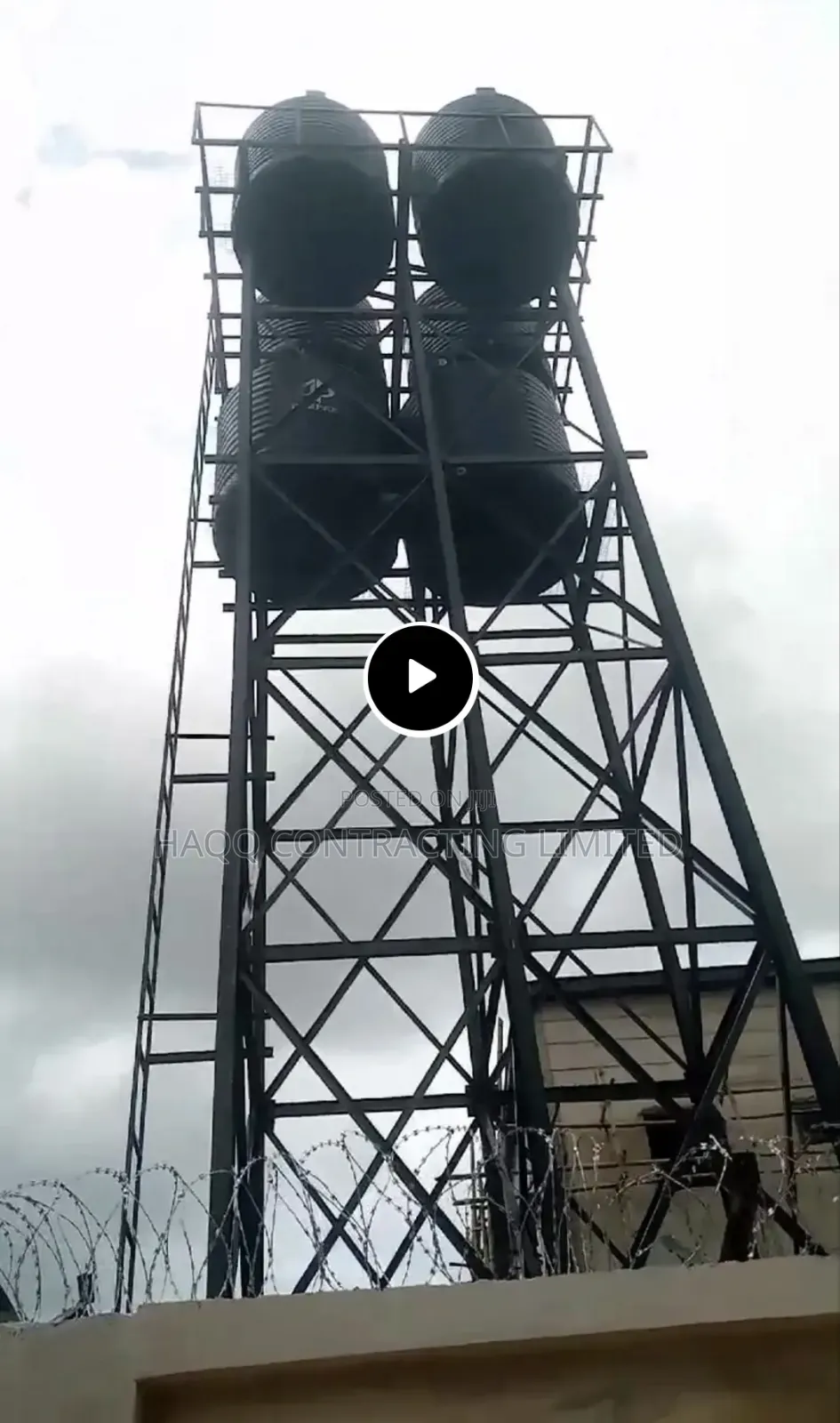 Braithwaite Pressed Steel/Frp,grp Water Tank With Stanchion
