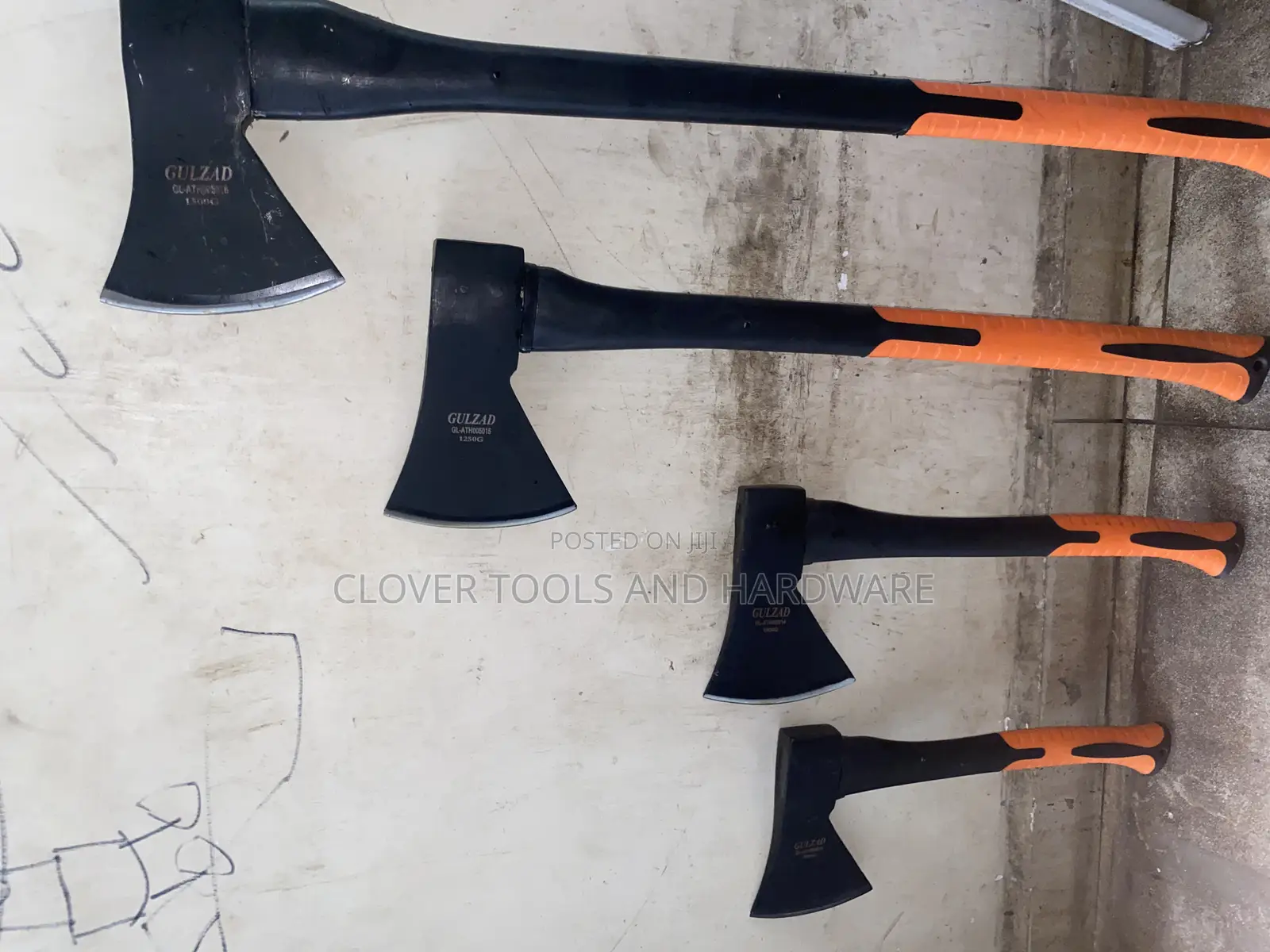 Hand Axe / Hatchet Heavy Duty 500g-1500g Forged Steel Blade