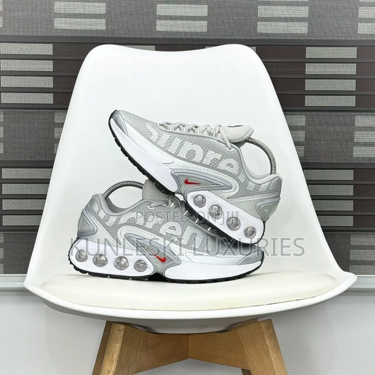 Original Supreme X Nike Air Max DN Pack Sneakers