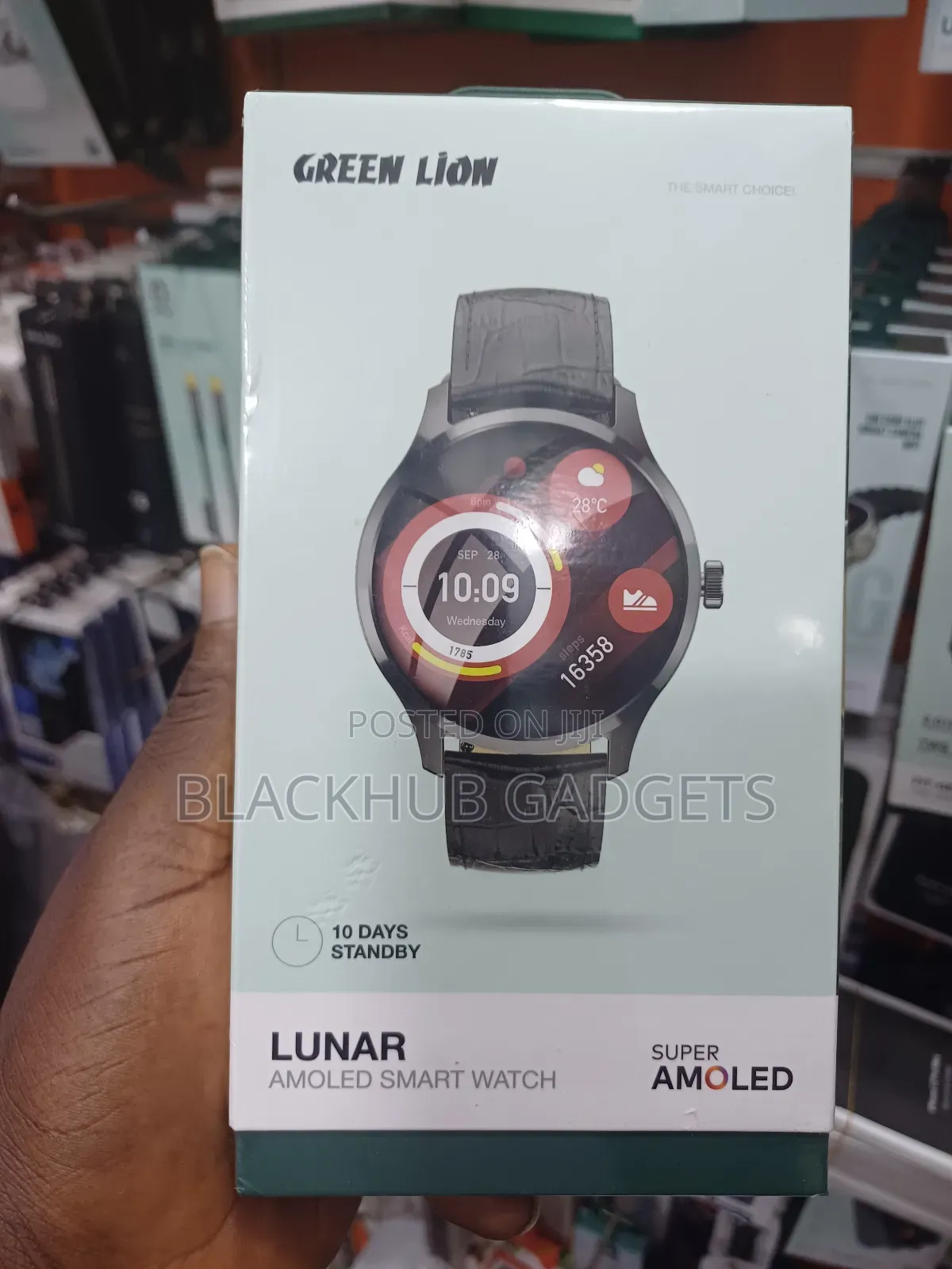 Green Lion Lunar Amoled Smart Watch