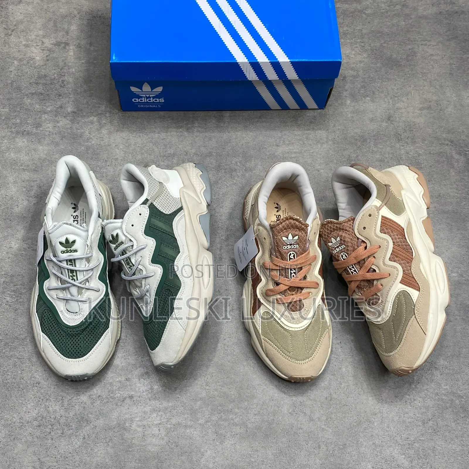 Original Adidas Ozweego TR Sneakers in Two Colorways