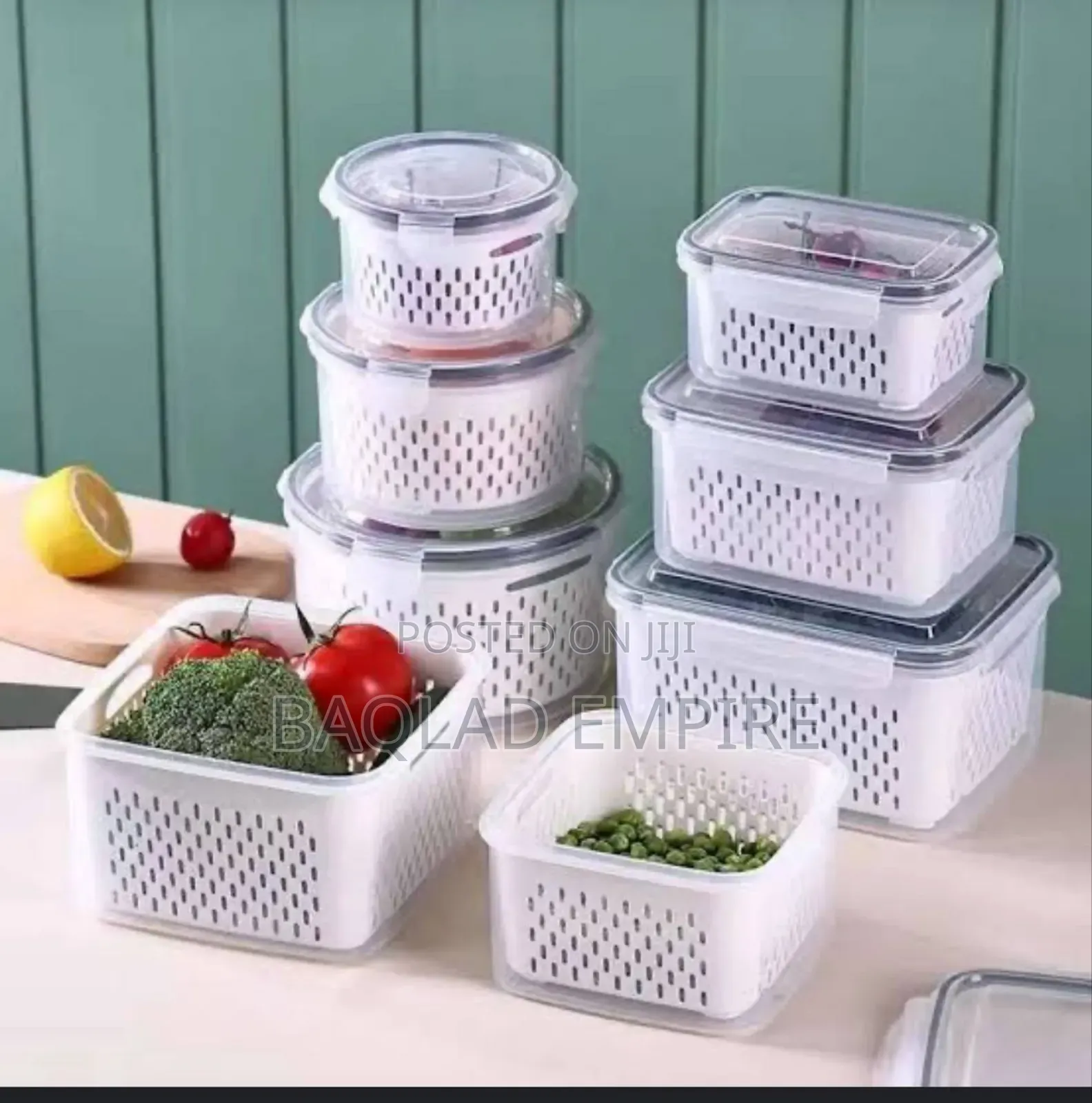 3 in 1 Kitchen Sieve Bowl/Container