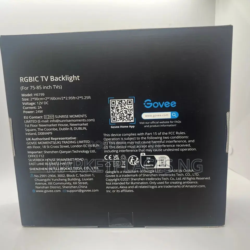 Govee Envisual RGBIC LED Backlights for 75-85inchs TVS
