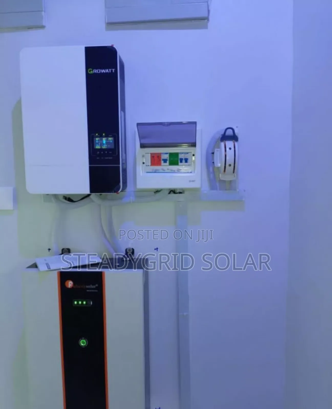 Strong 5kva/48v/5kwh Solar Energy System Setup