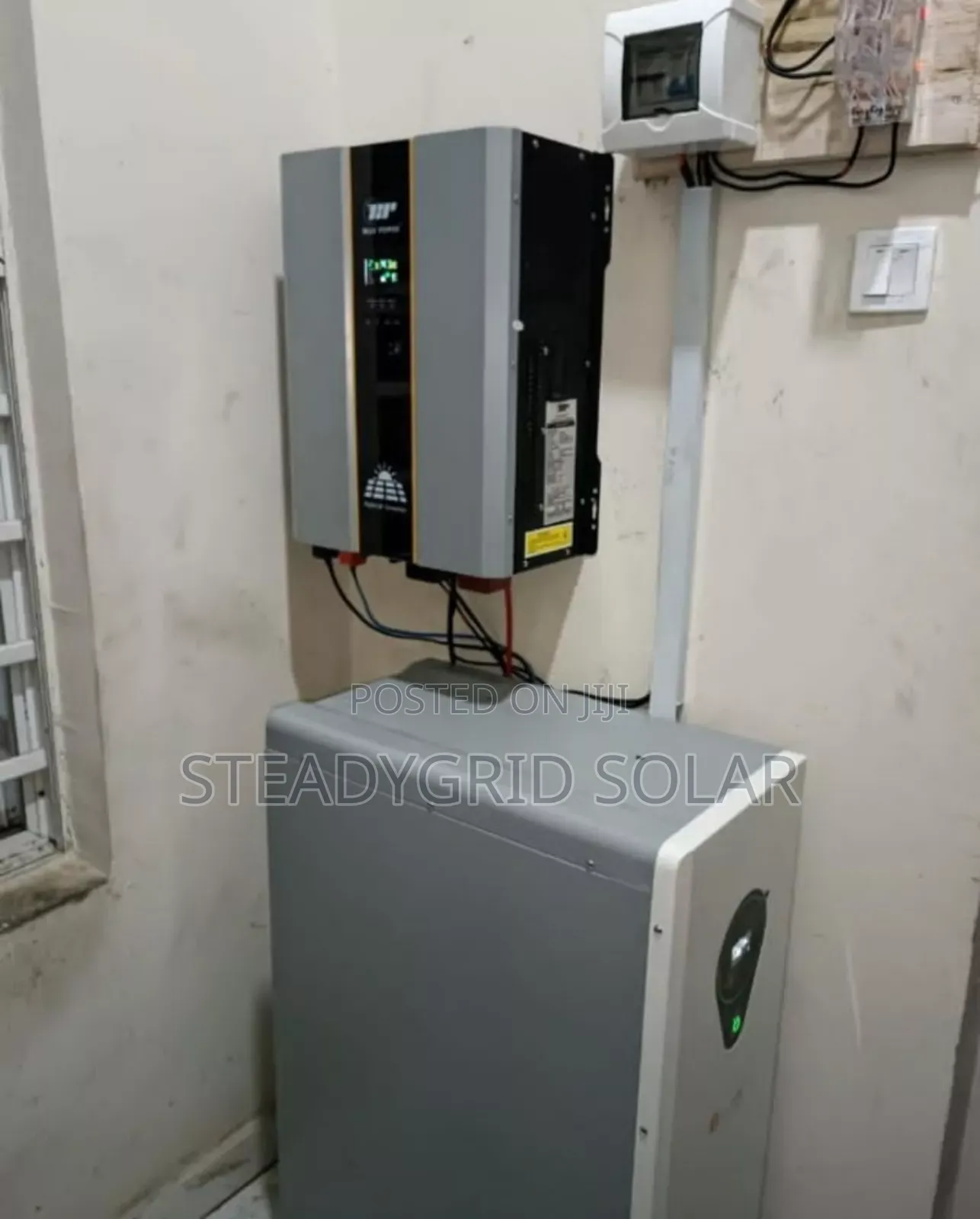 Energetic 10kva/48v Solar Inverter With 15kwh Lithium Batter