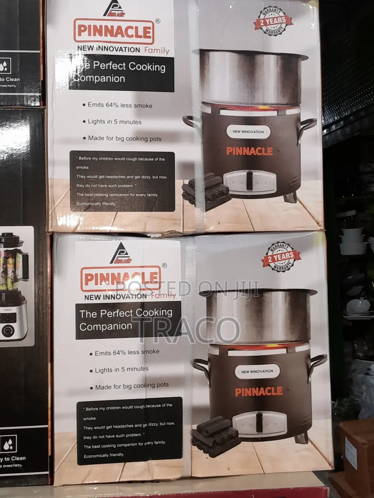 Pinnacle New Innovation Charcoal Stove