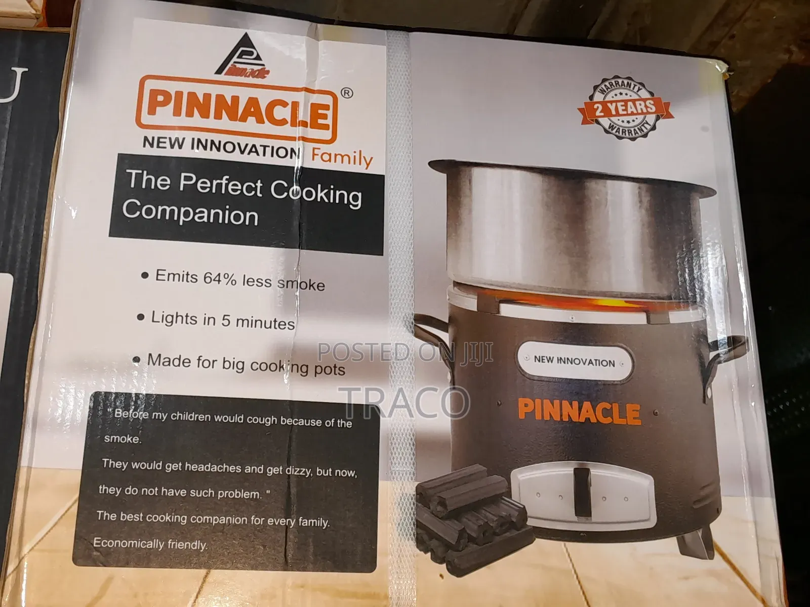Pinnacle New Innovation Charcoal Stove