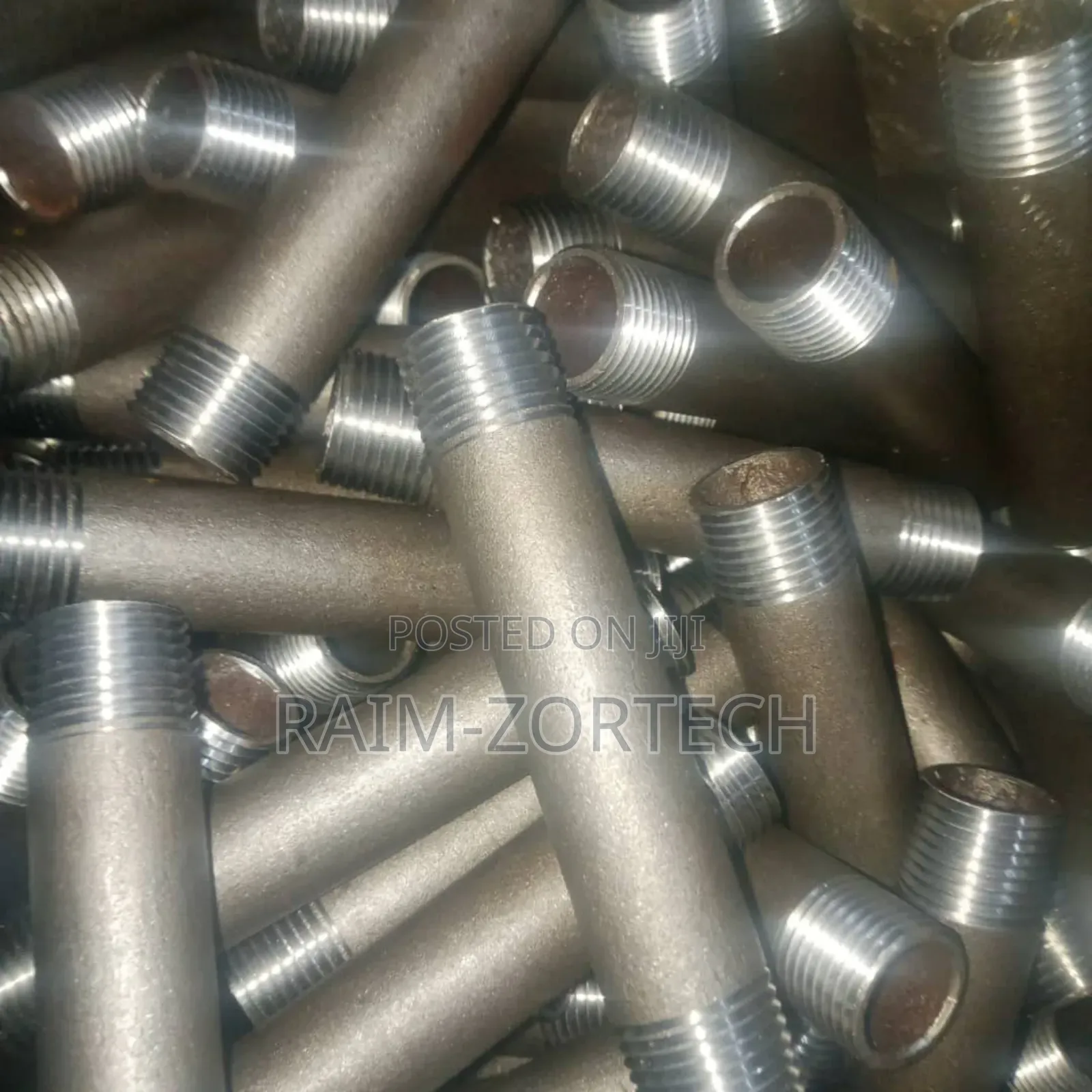 Black Steel Barrel Nipple